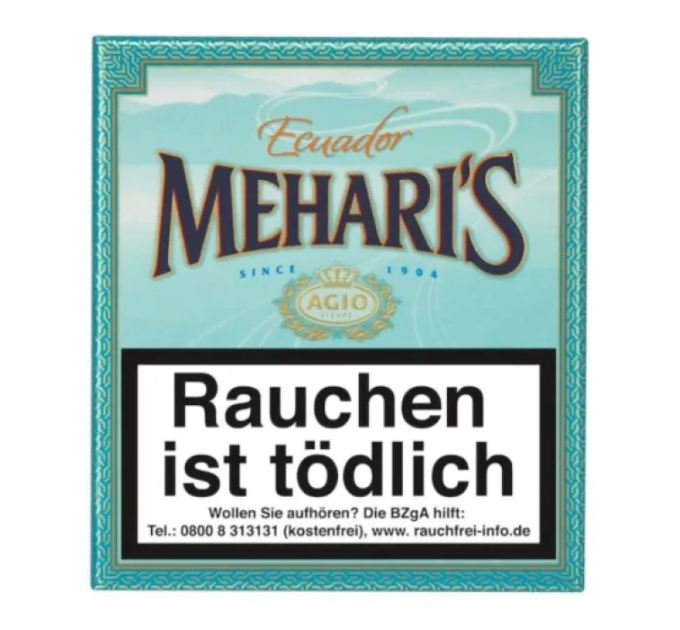 Сигарили Mehari`s Ecuador Blue 20шт